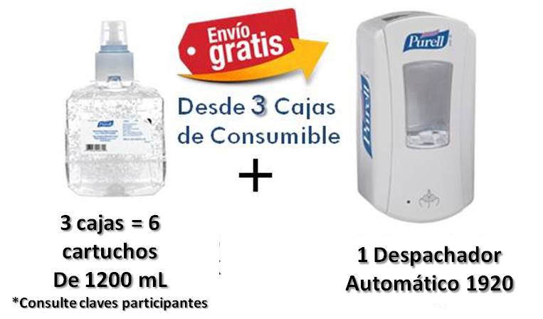Sanitizante Purell En Gel o Espuma